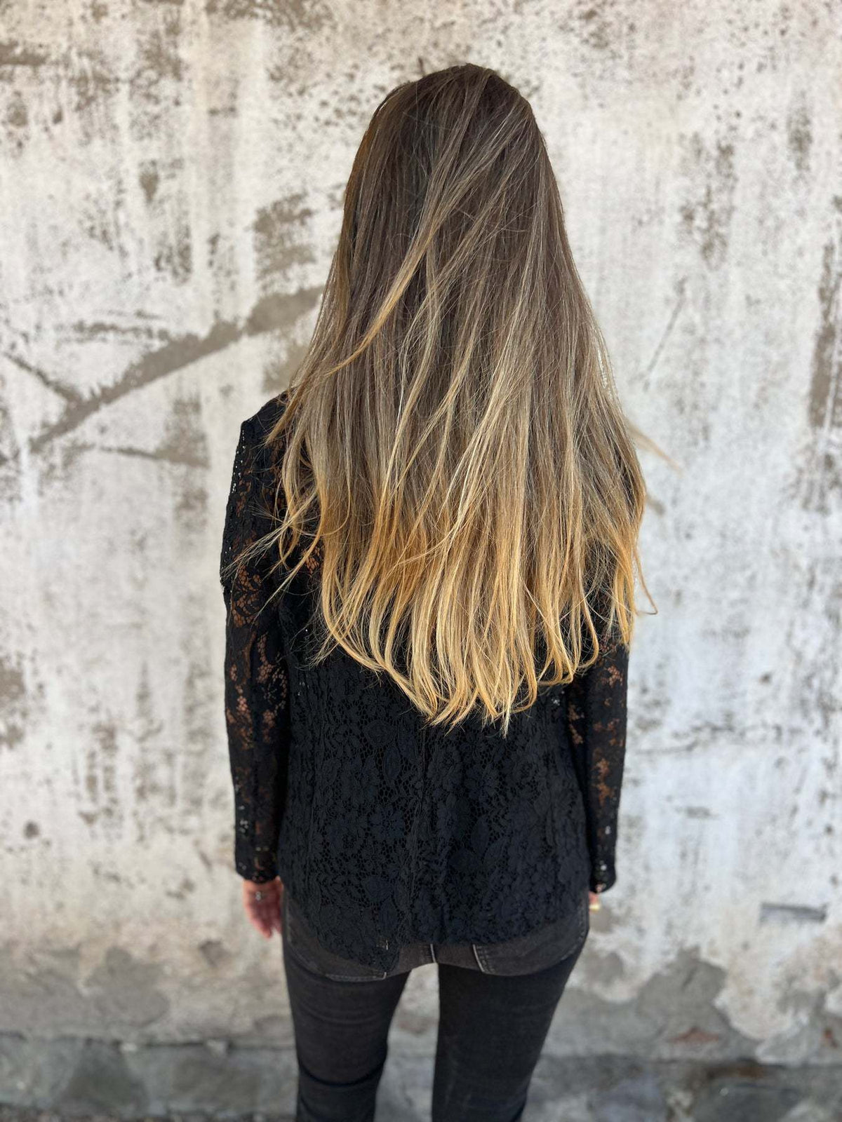 Béatrice | Blazer dentelle transparente