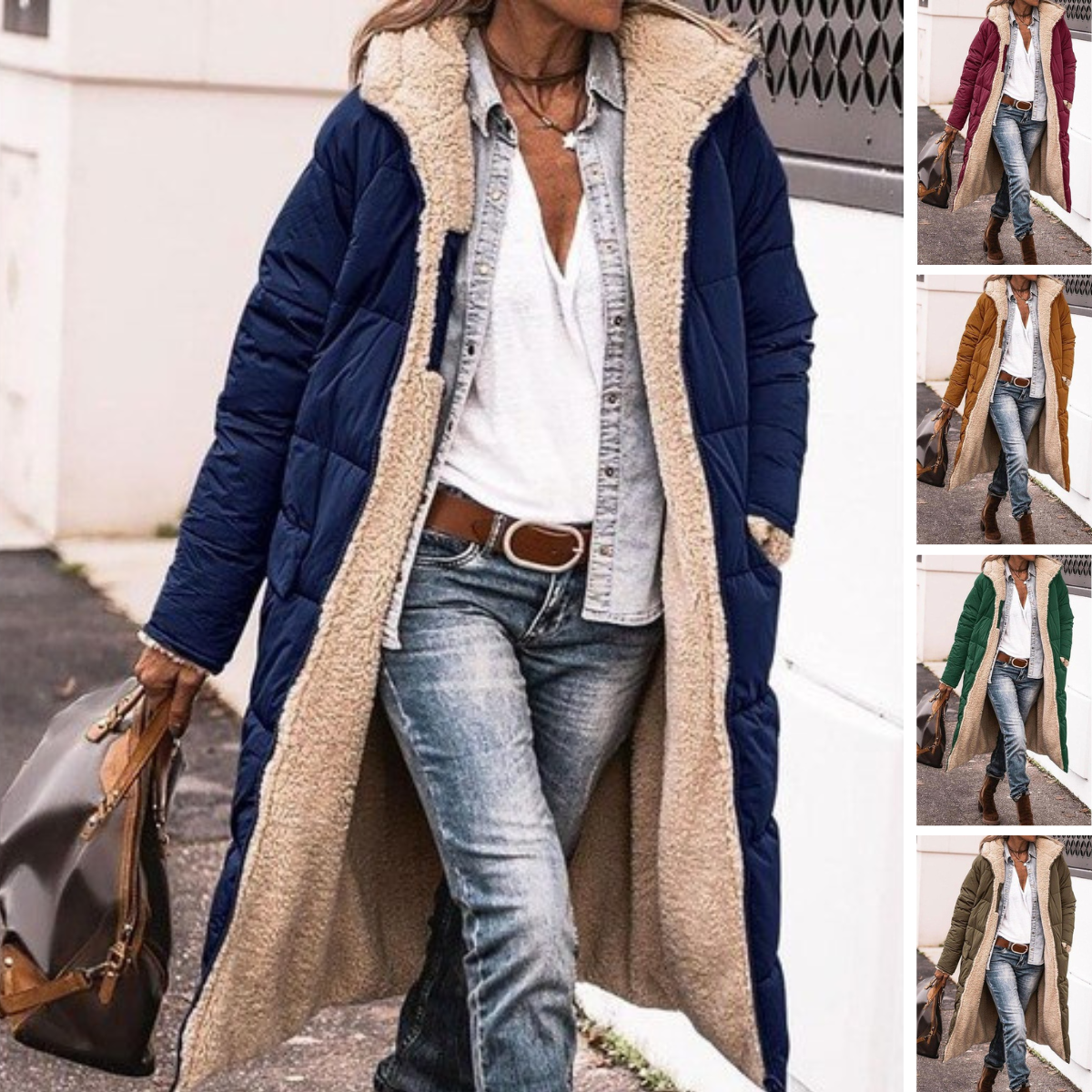 Isaure | Manteau polaire réversible