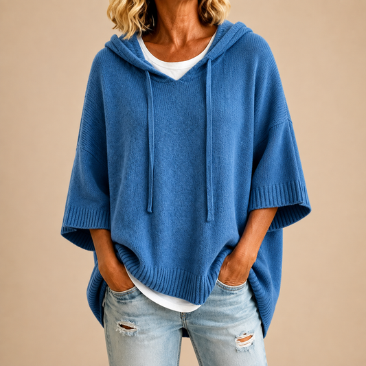 Fanny | Pull ample à capuche