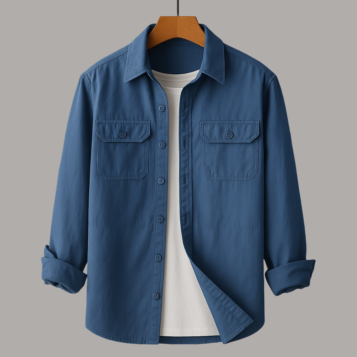 Norbert | Chemise coton deux poches