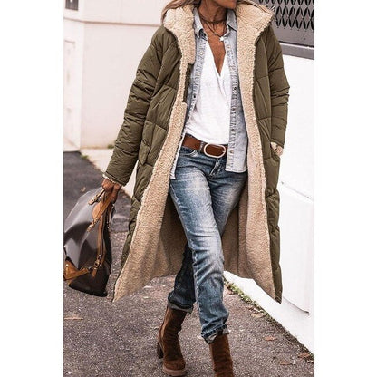 Isaure | Manteau polaire réversible