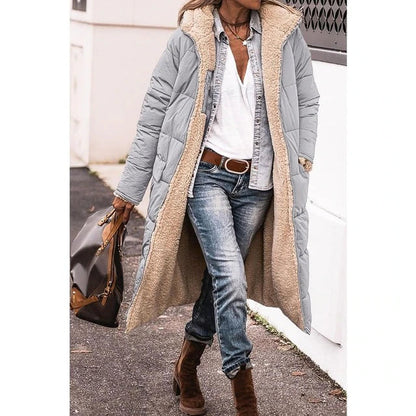 Isaure | Manteau polaire réversible