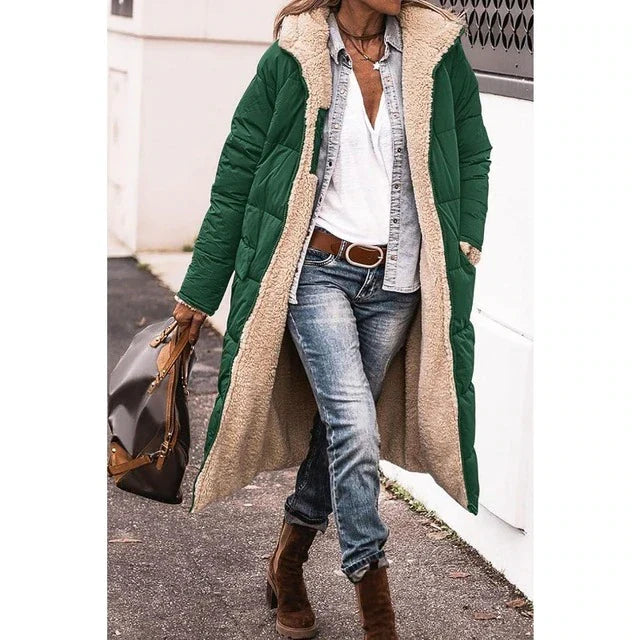 Isaure | Manteau polaire réversible
