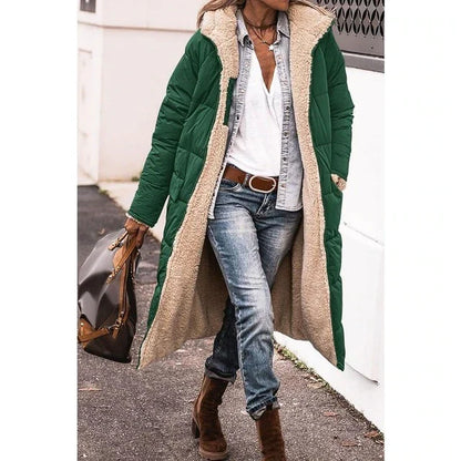 Isaure | Manteau polaire réversible