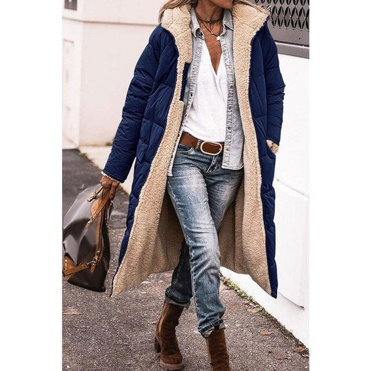 Isaure | Manteau polaire réversible