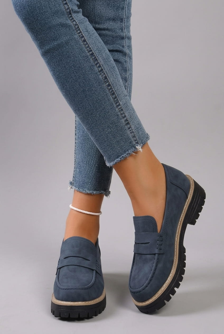 Claire | Mocassins plateforme chics