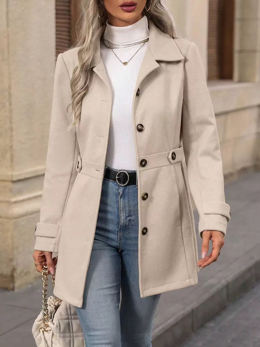 Marianne | Manteau ceinturé mi-long