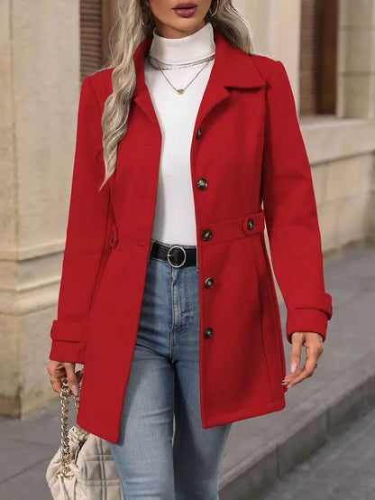 Marianne | Manteau ceinturé mi-long