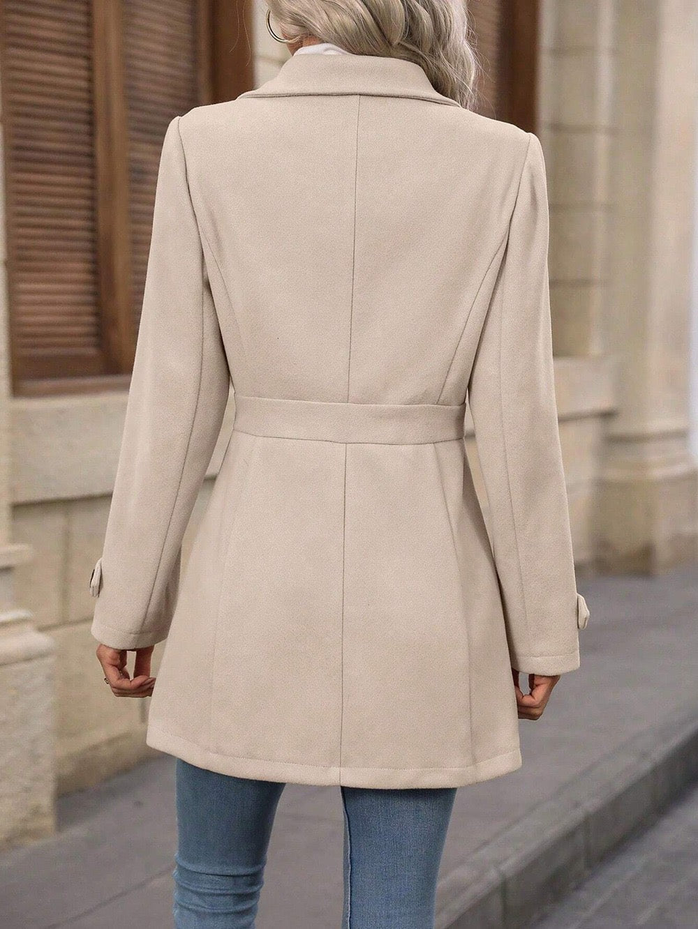 Marianne | Manteau ceinturé mi-long