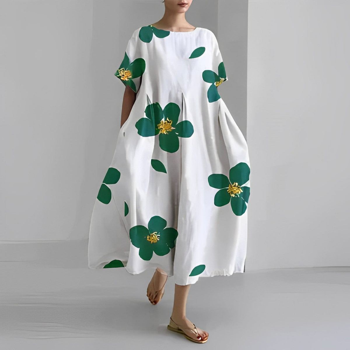 Aurélie | Robe bohème à fleurs