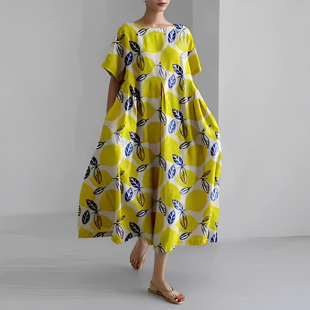 Aurélie | Robe bohème à fleurs