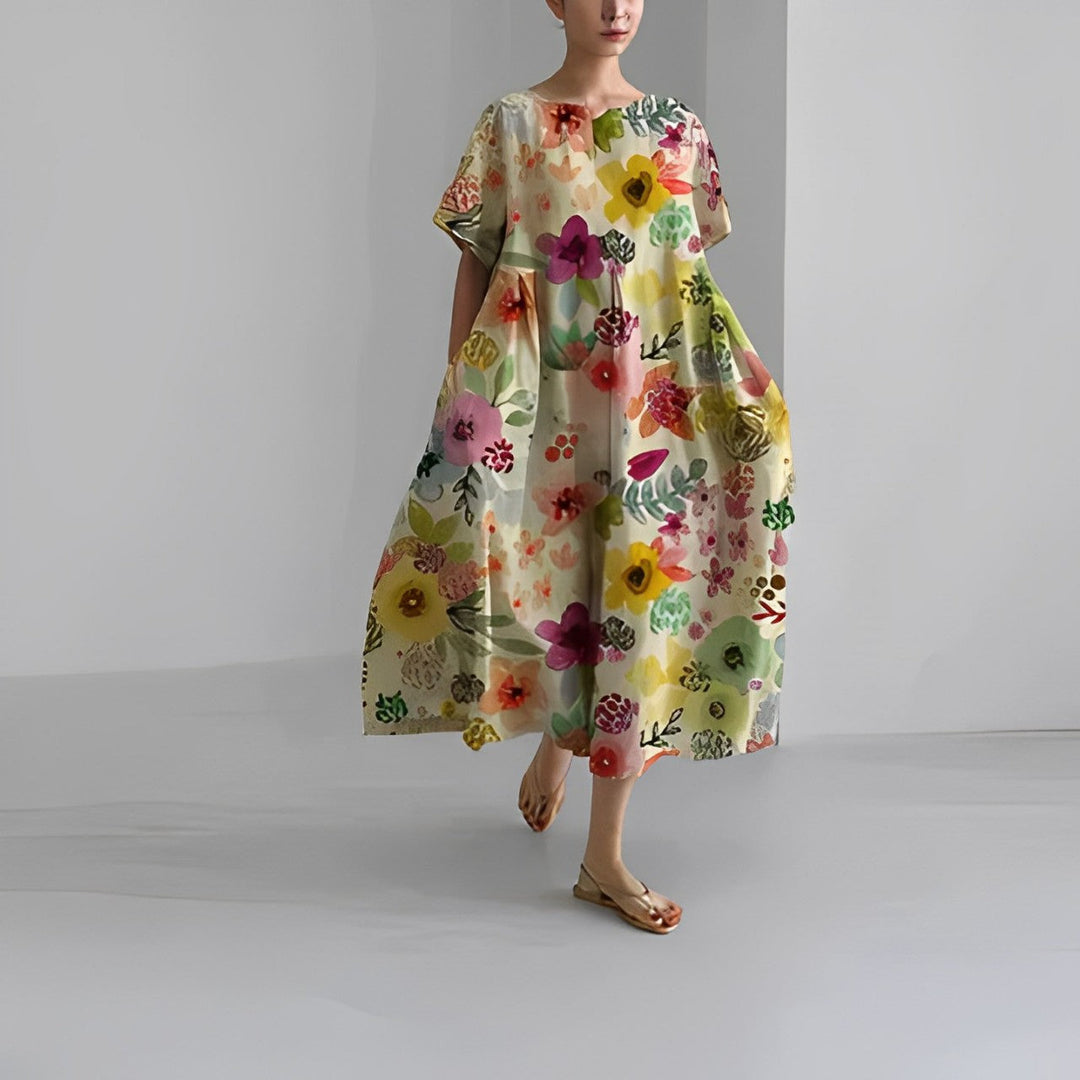 AURÉLIE™|ROBE BOHÈME À FLEURS