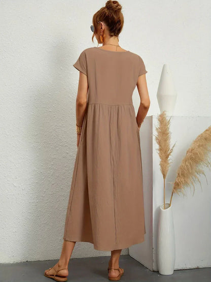 Mélanie | Robe fluide mi-longue