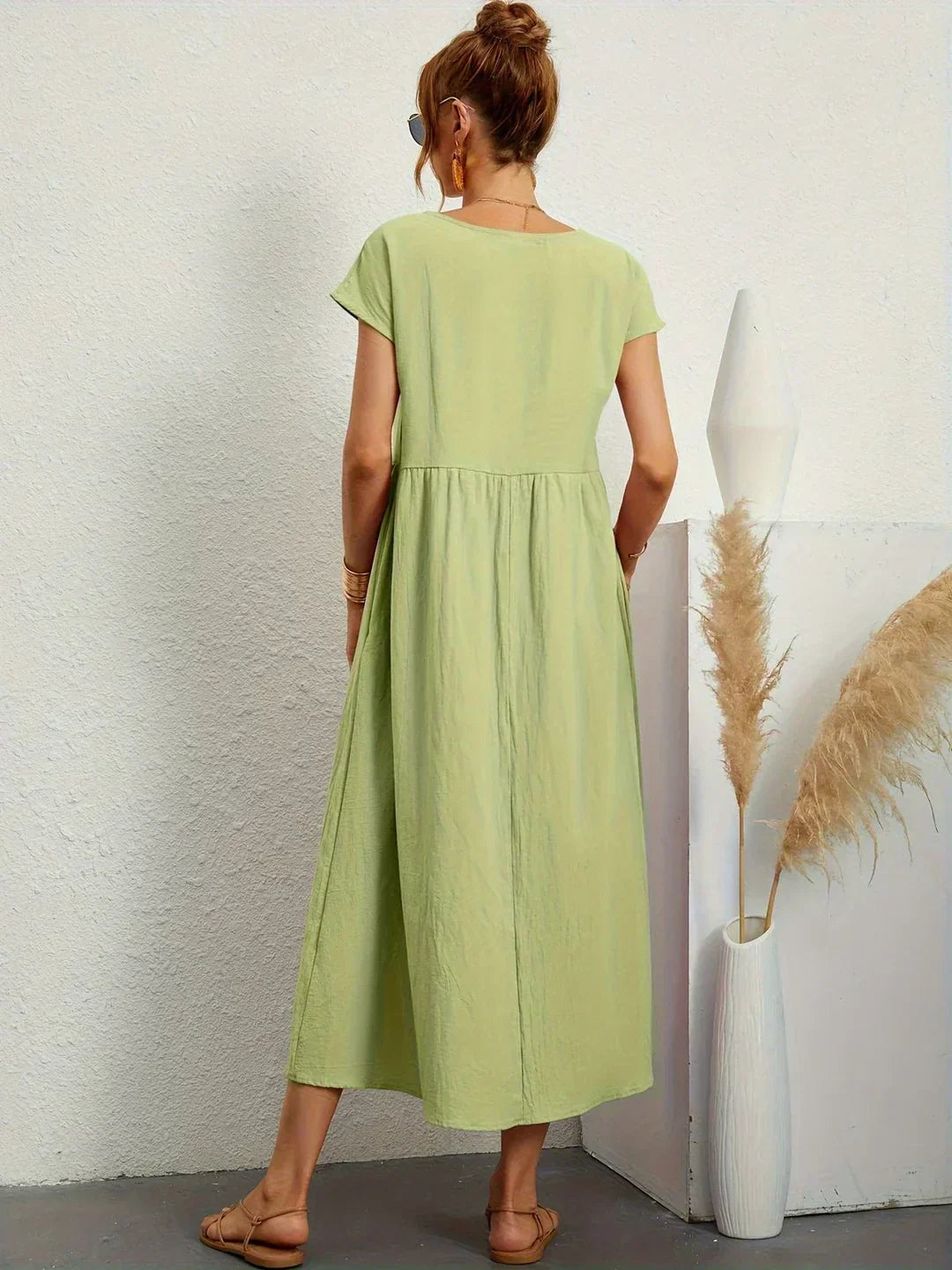 Mélanie | Robe fluide mi-longue