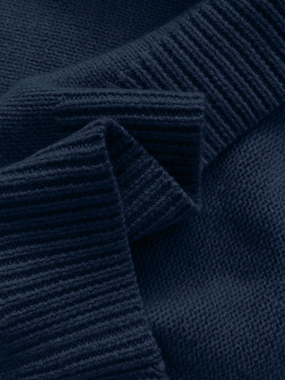 Clotilde | Pull col dentelle cachemire