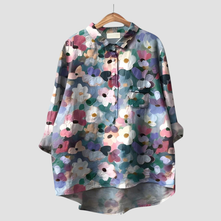 Bénédicte | Blouse fluide à fleurs