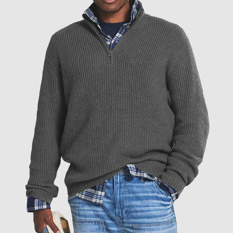 Jules | Pull col zippé homme