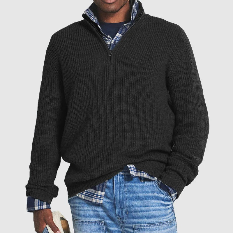 Jules | Pull col zippé homme