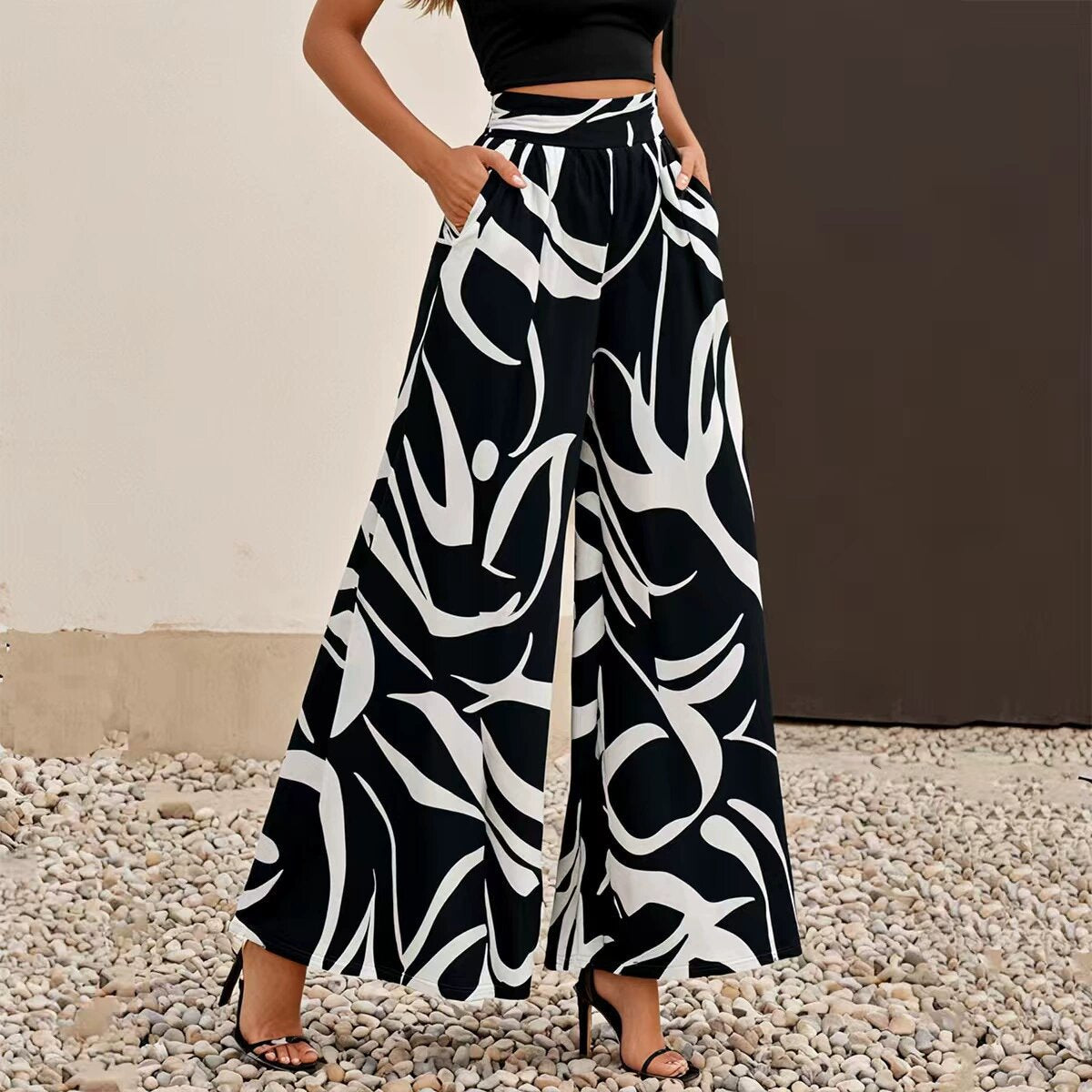 Laure | Pantalon fluide à cordon