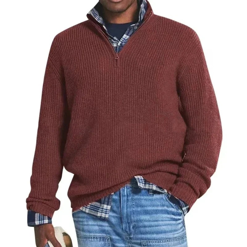 Jules | Pull col zippé homme