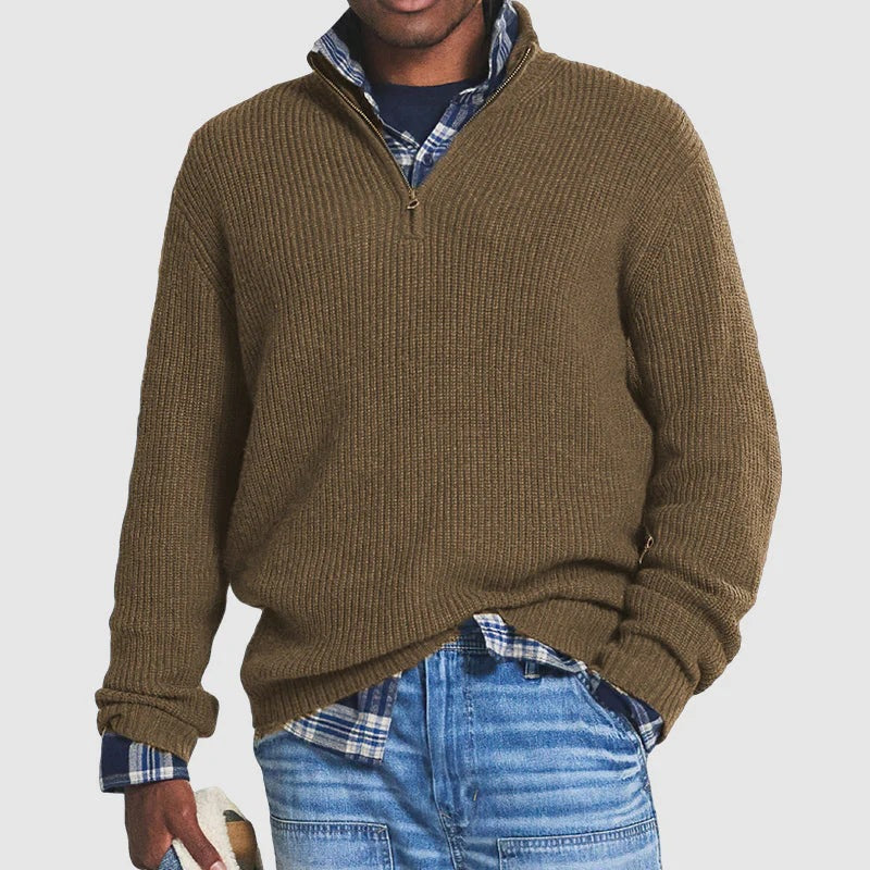 Jules | Pull col zippé homme