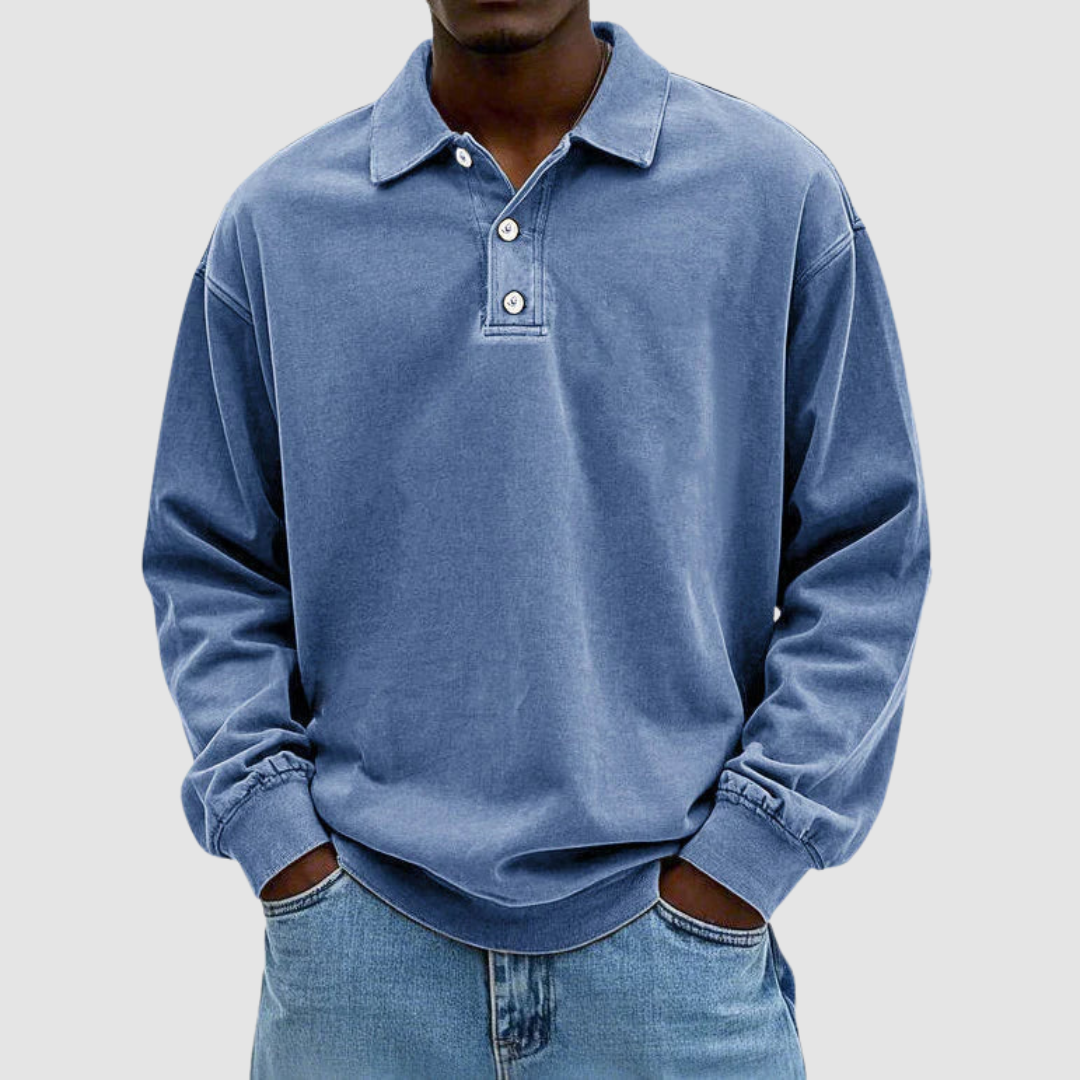 Honoré | Polo vintage manches longues