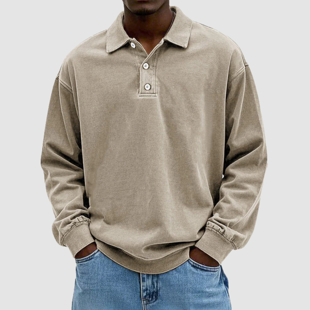 Honoré | Polo vintage manches longues