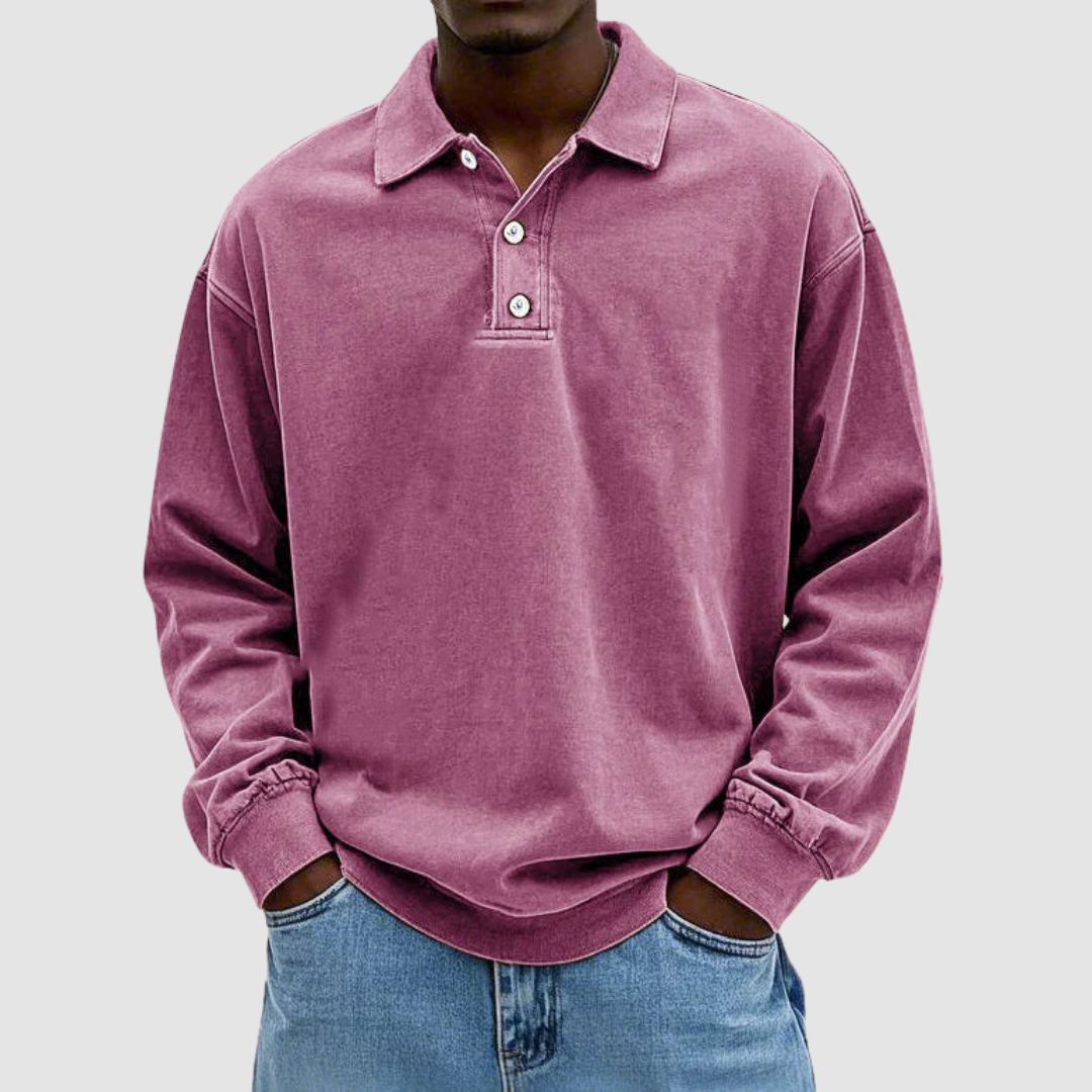 Honoré | Polo vintage manches longues