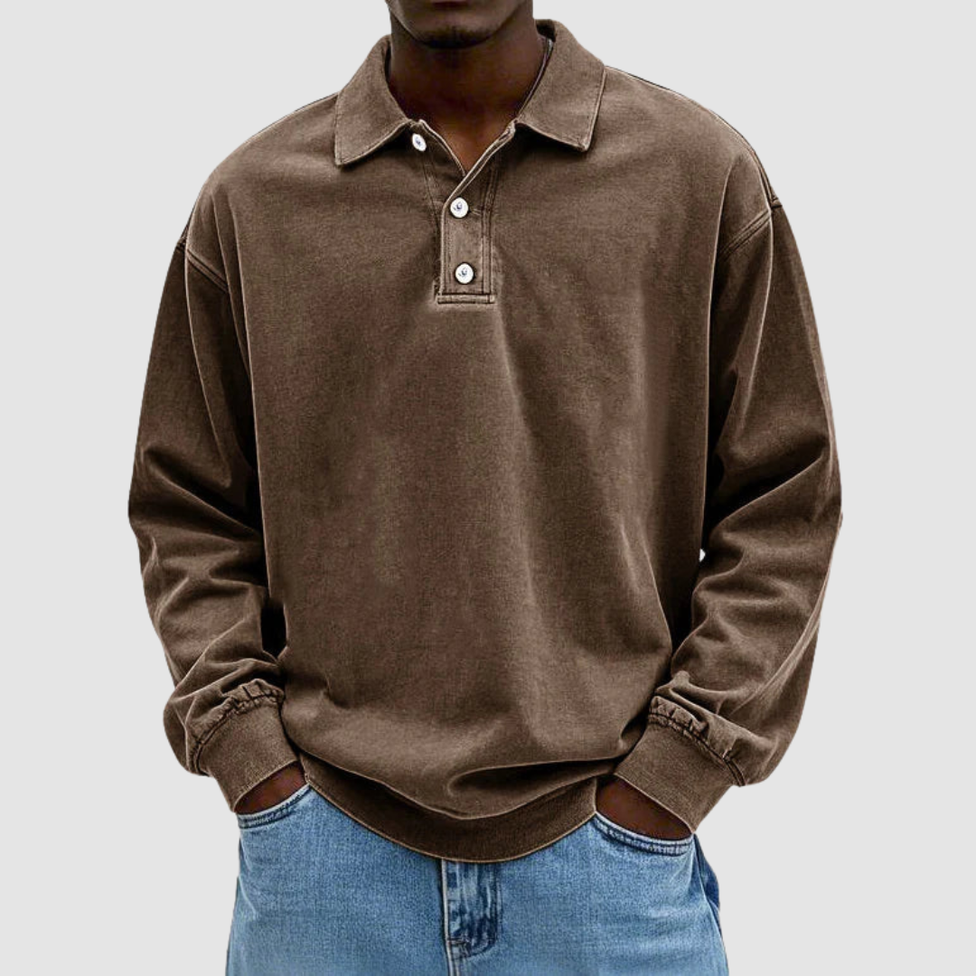 Honoré | Polo vintage manches longues