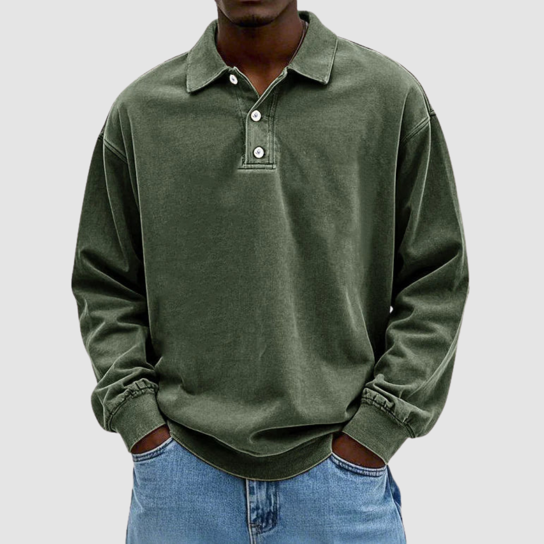Honoré | Polo vintage manches longues