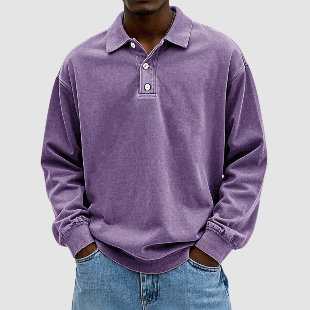 Honoré | Polo vintage manches longues