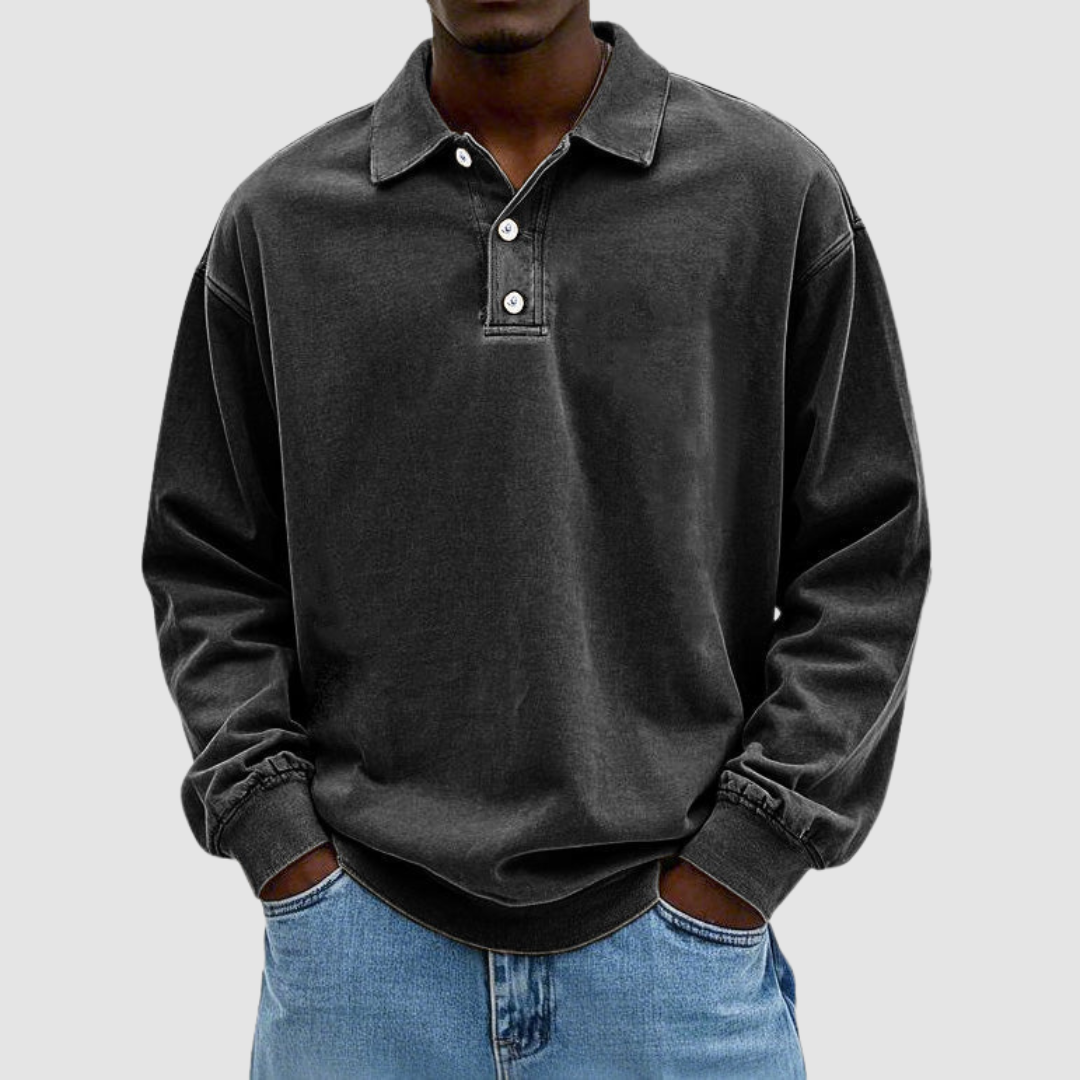 Honoré | Polo vintage manches longues