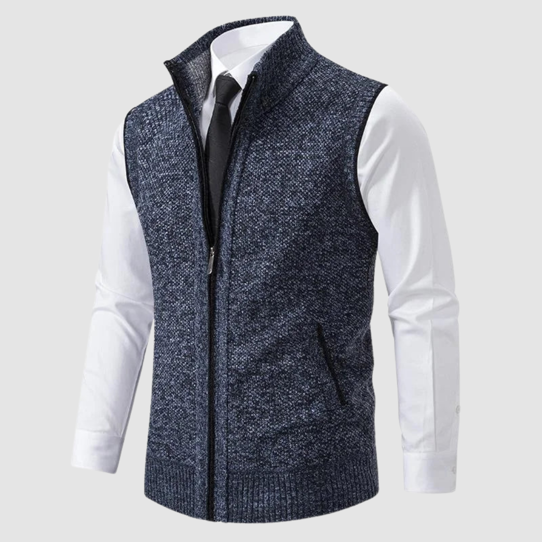 Léon | Gilet polaire zippé