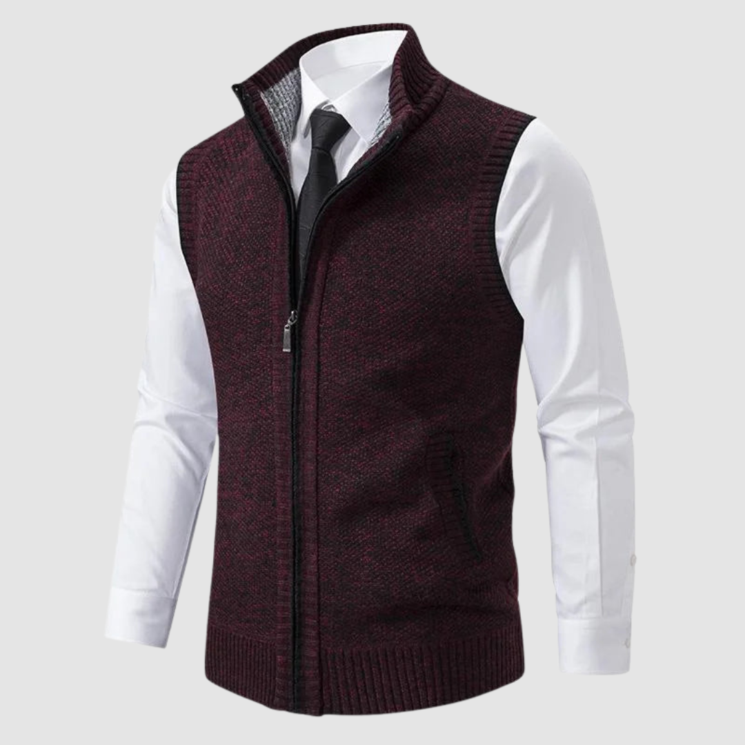 Léon | Gilet polaire zippé