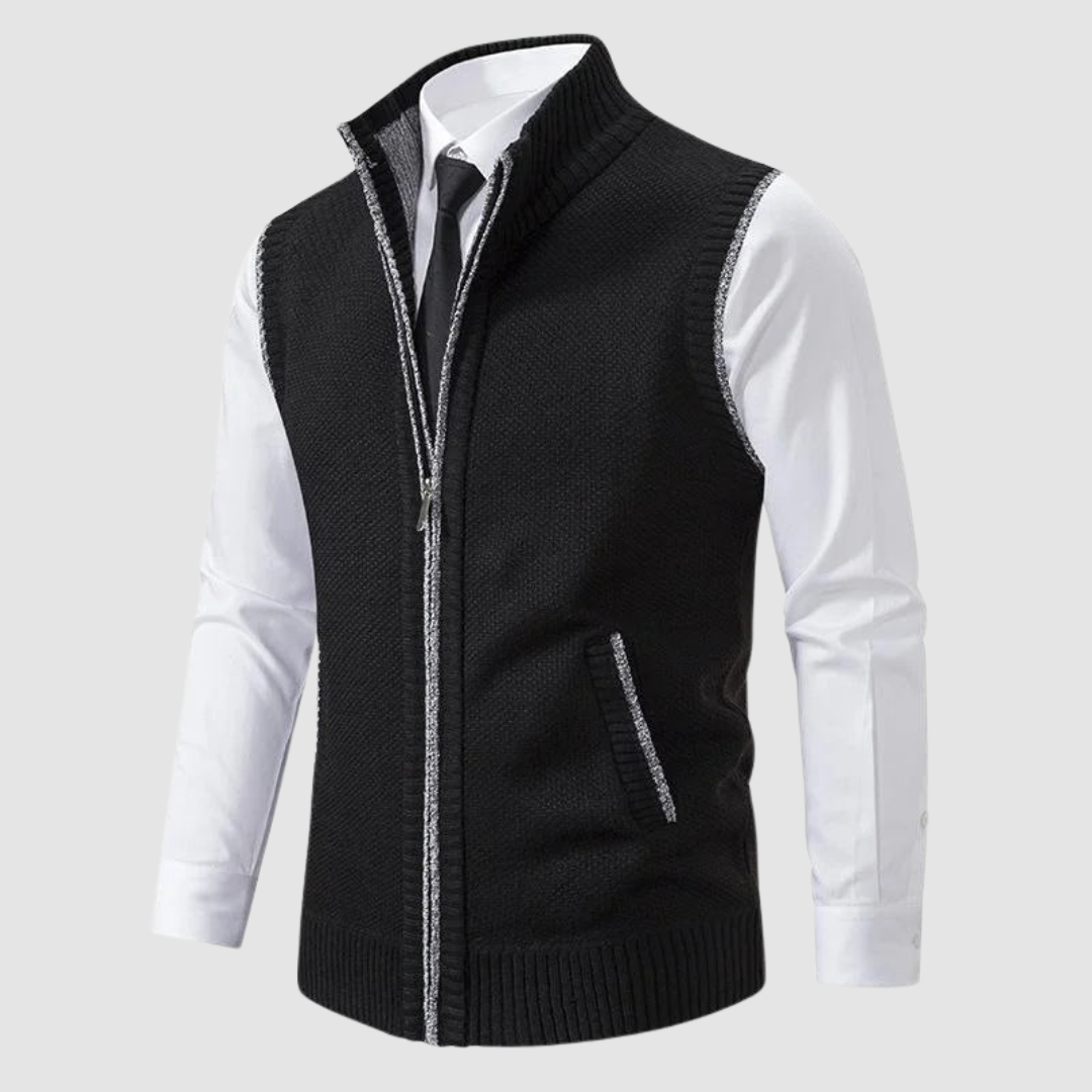 Léon | Gilet polaire zippé