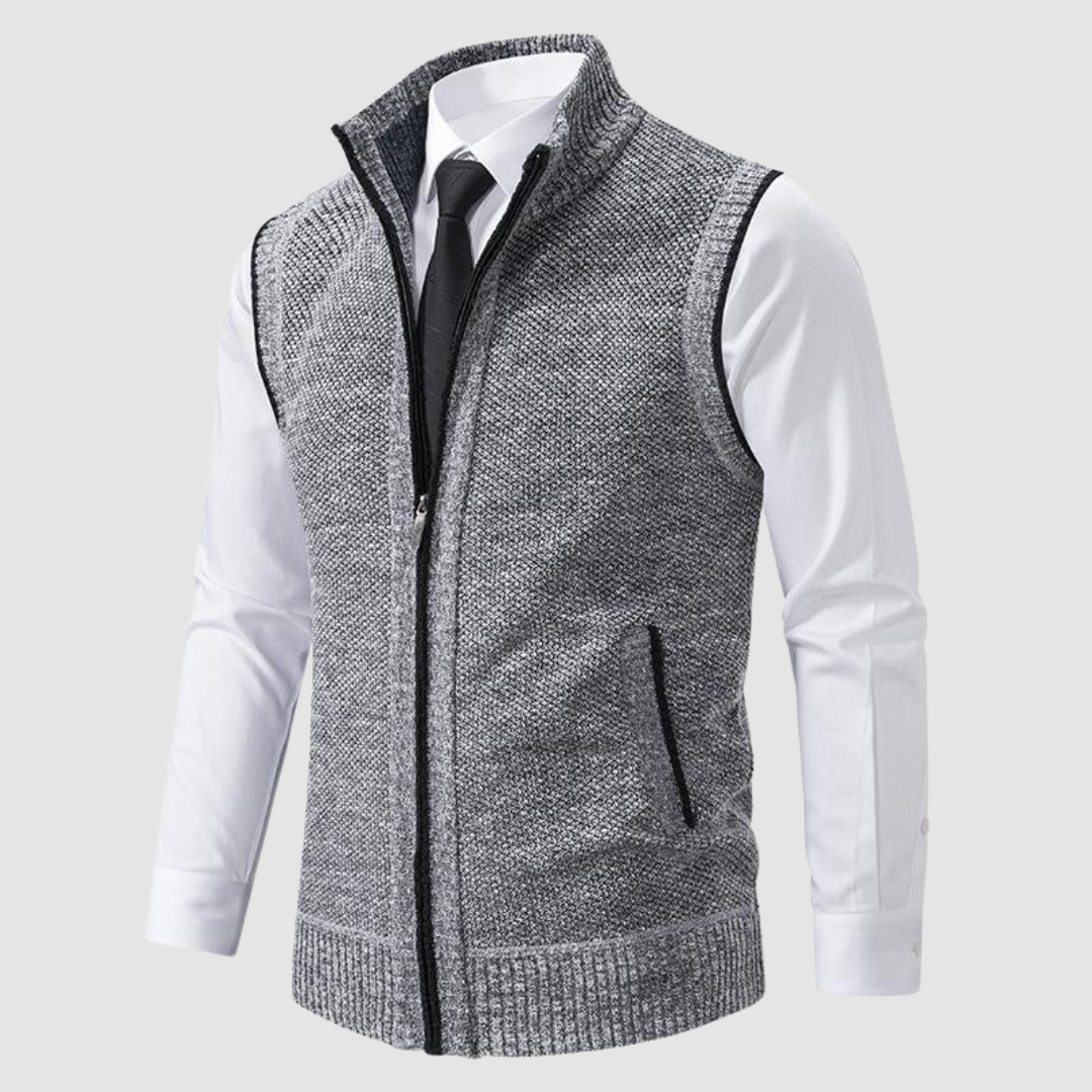 Léon | Gilet polaire zippé