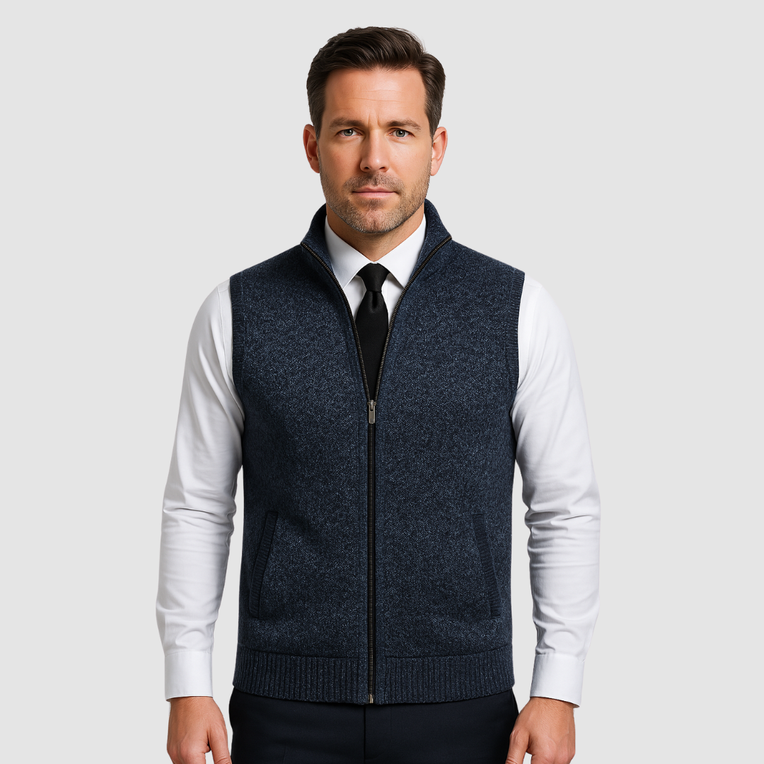Léon | Gilet polaire zippé