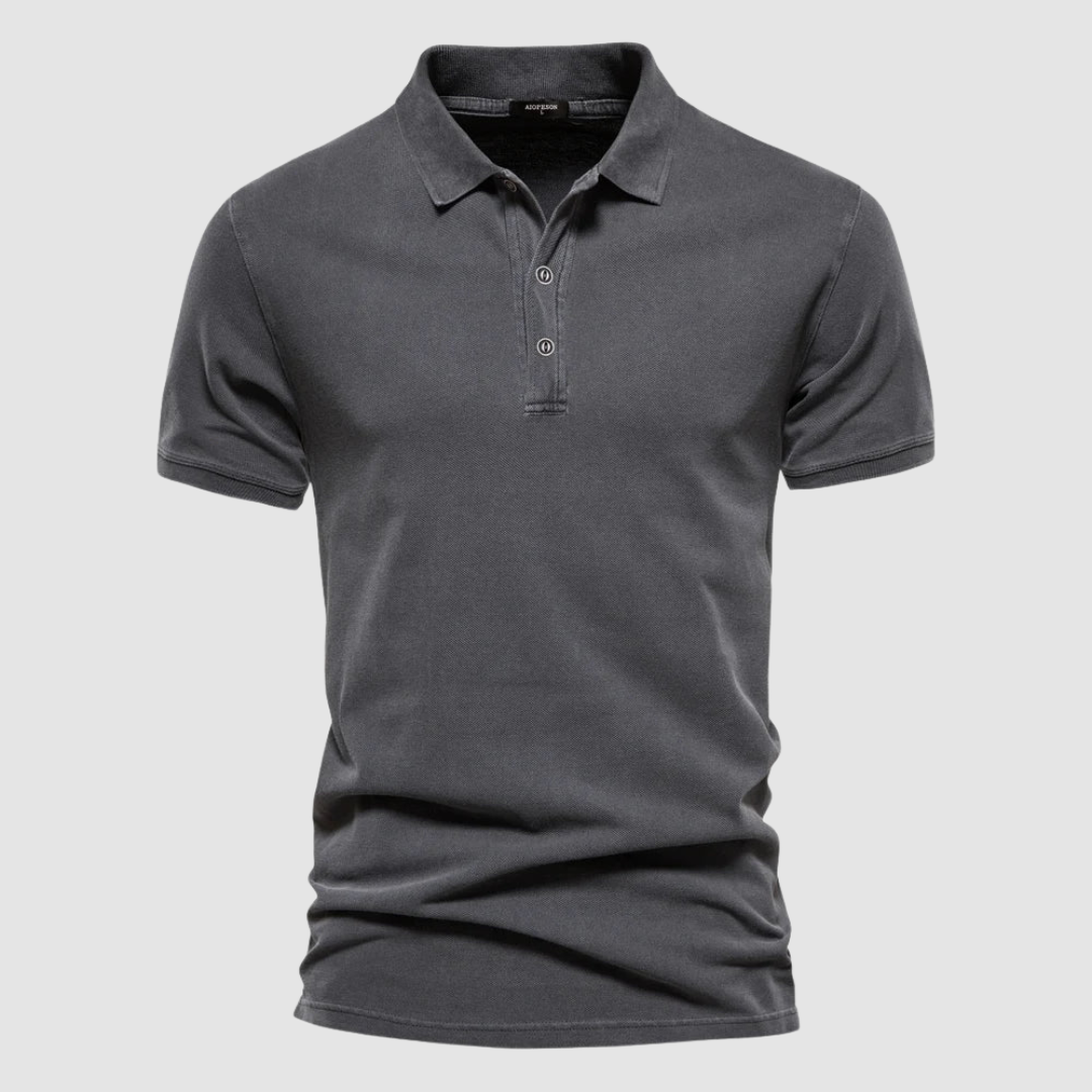 Hilaire | Polo coton coupe moderne