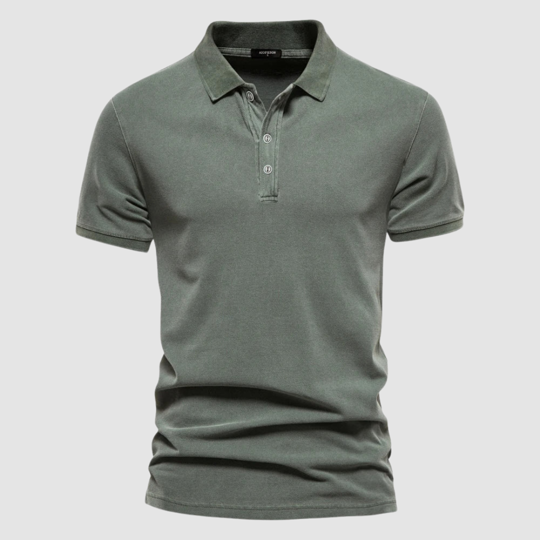 Hilaire | Polo coton coupe moderne