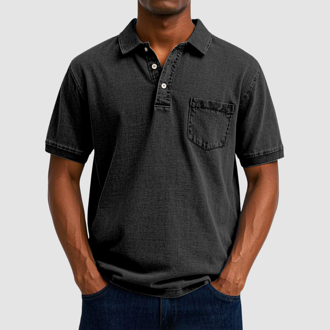 Lazare | Polo rétro décontracté
