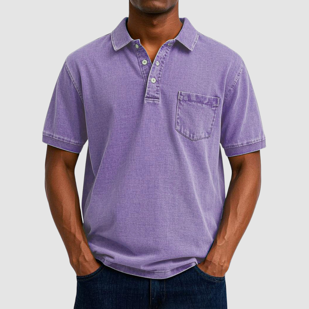 Lazare | Polo rétro décontracté