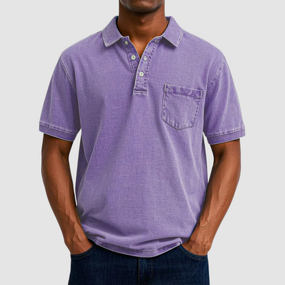 Lazare | Polo rétro décontracté