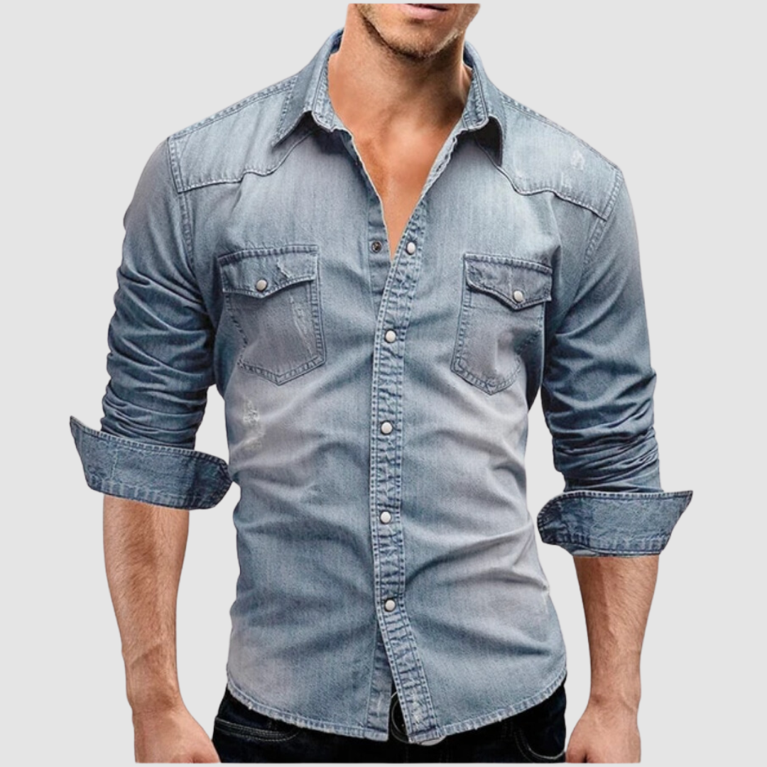 Benjamin | Chemise denim moderne