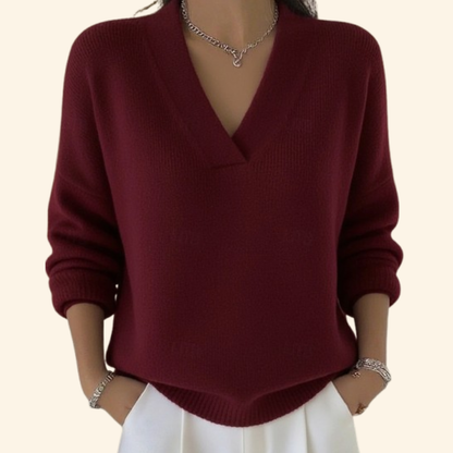 Pauline | Pull col V doux