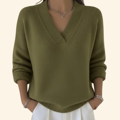 Pauline | Pull col V doux