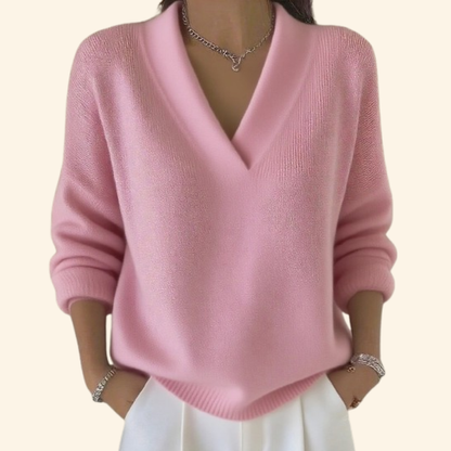 Pauline | Pull col V doux
