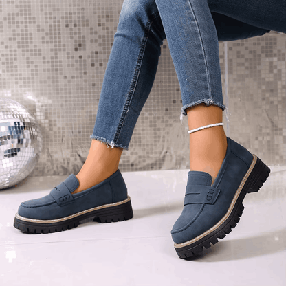 Claire | Mocassins plateforme chics
