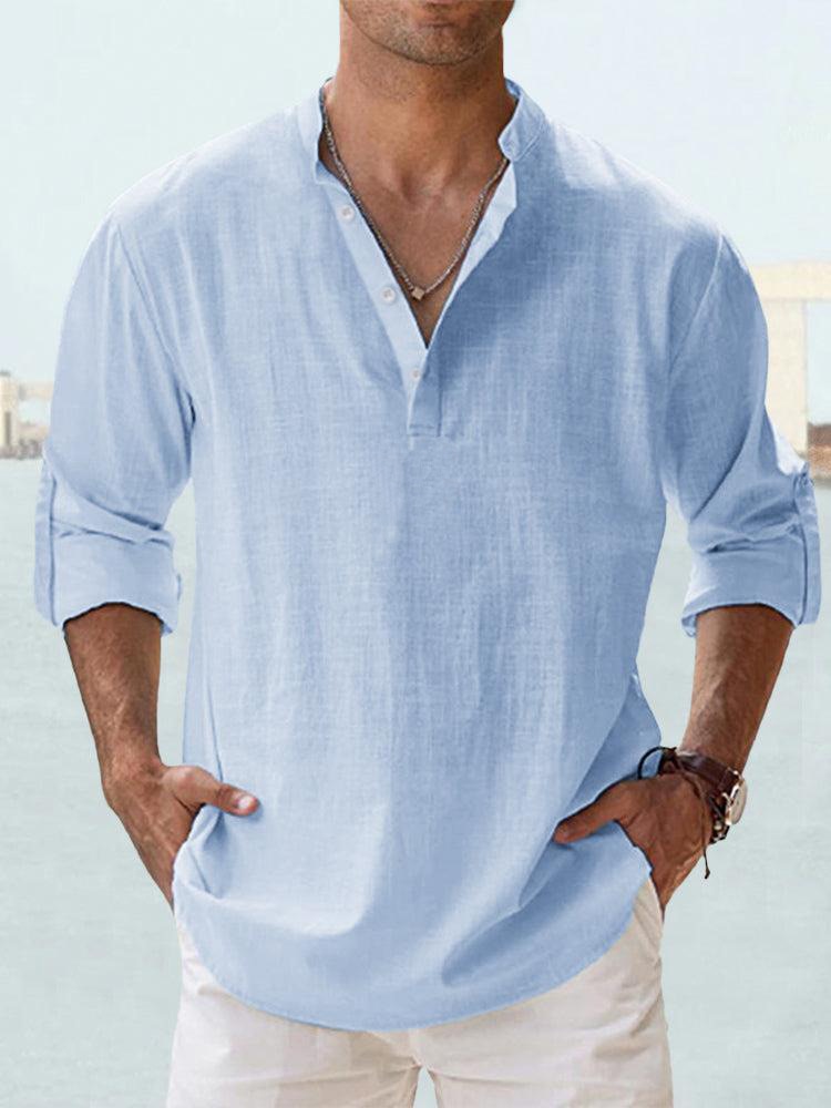 Erik | Chemise en lin respirant