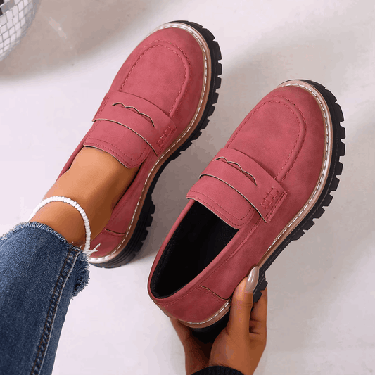 Claire | Mocassins plateforme chics