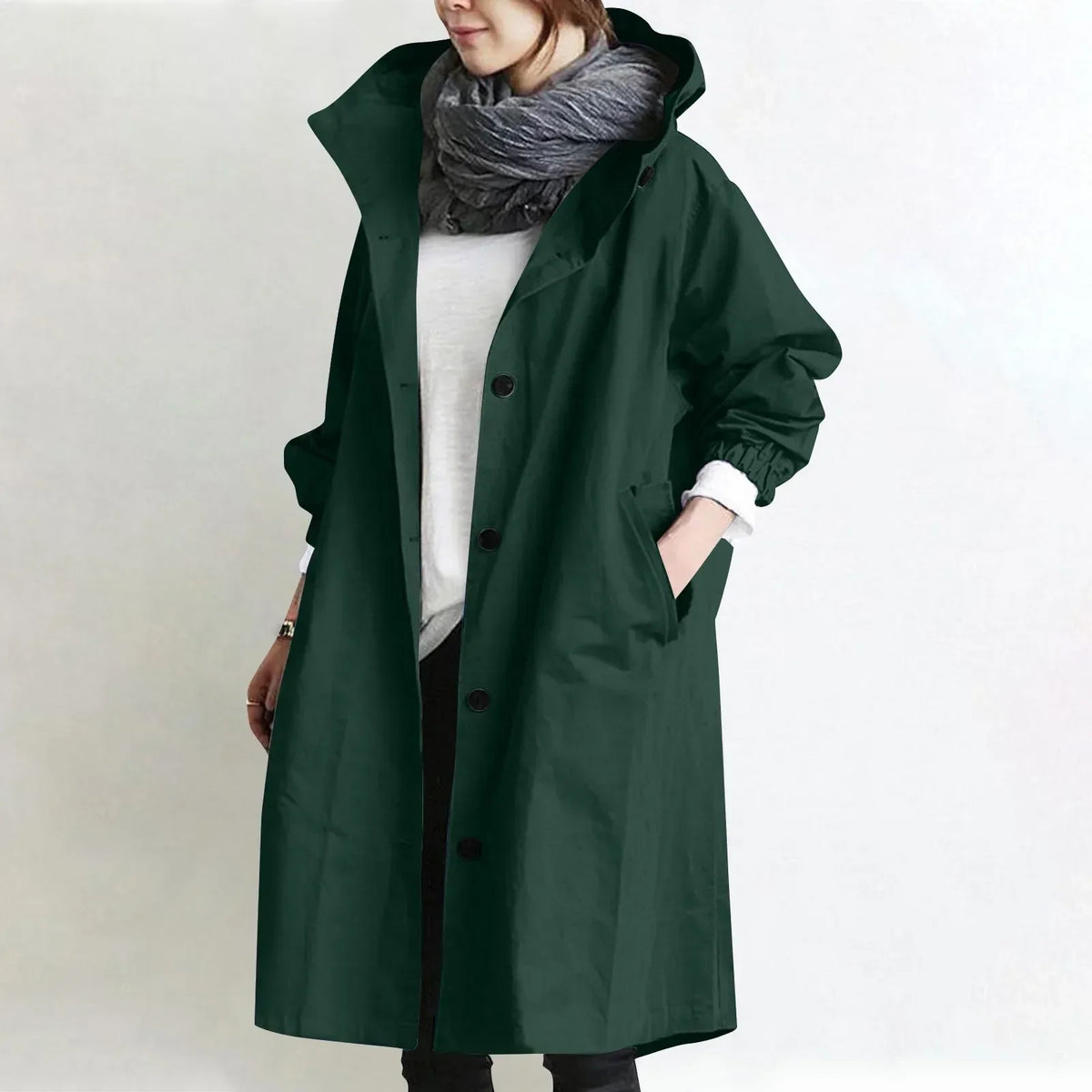 Arabella | Manteau long à capuche